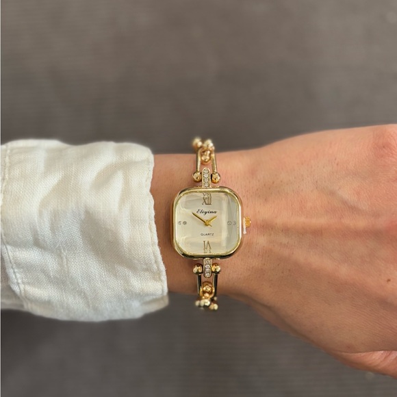 Accessories - Gold-Tone Women's Bracelet Watch